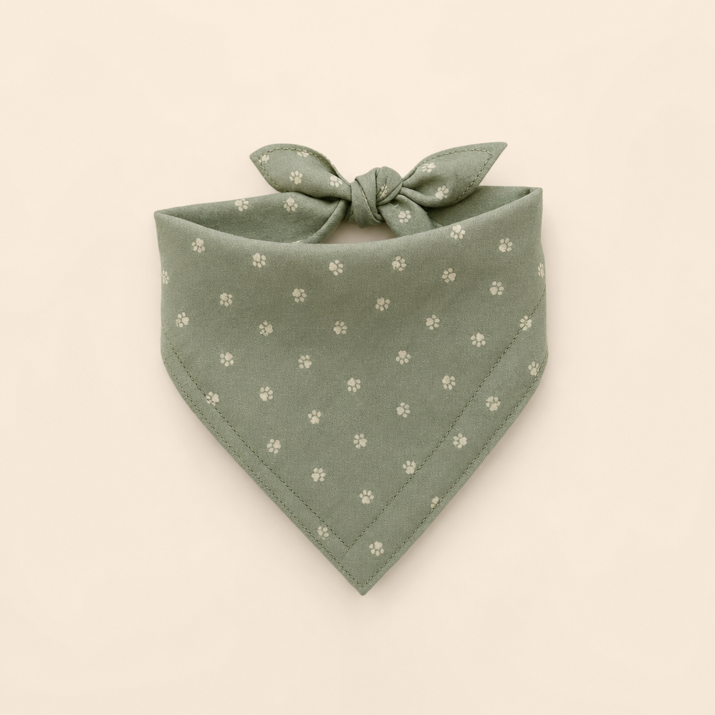 Kindpaws Paw-Print Dog Bandana