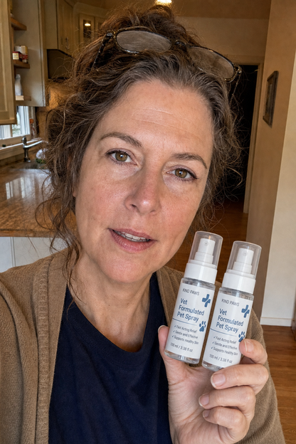 Two bottles of Kind Paws